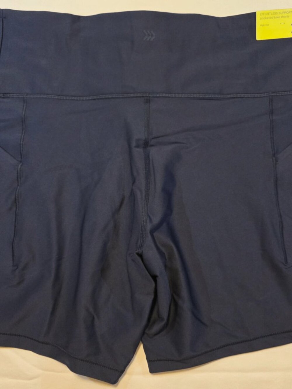 Women's Effortless Support Bike Shorts 6" - All in Motion Navy Blue XXL - Picture 5 of 5